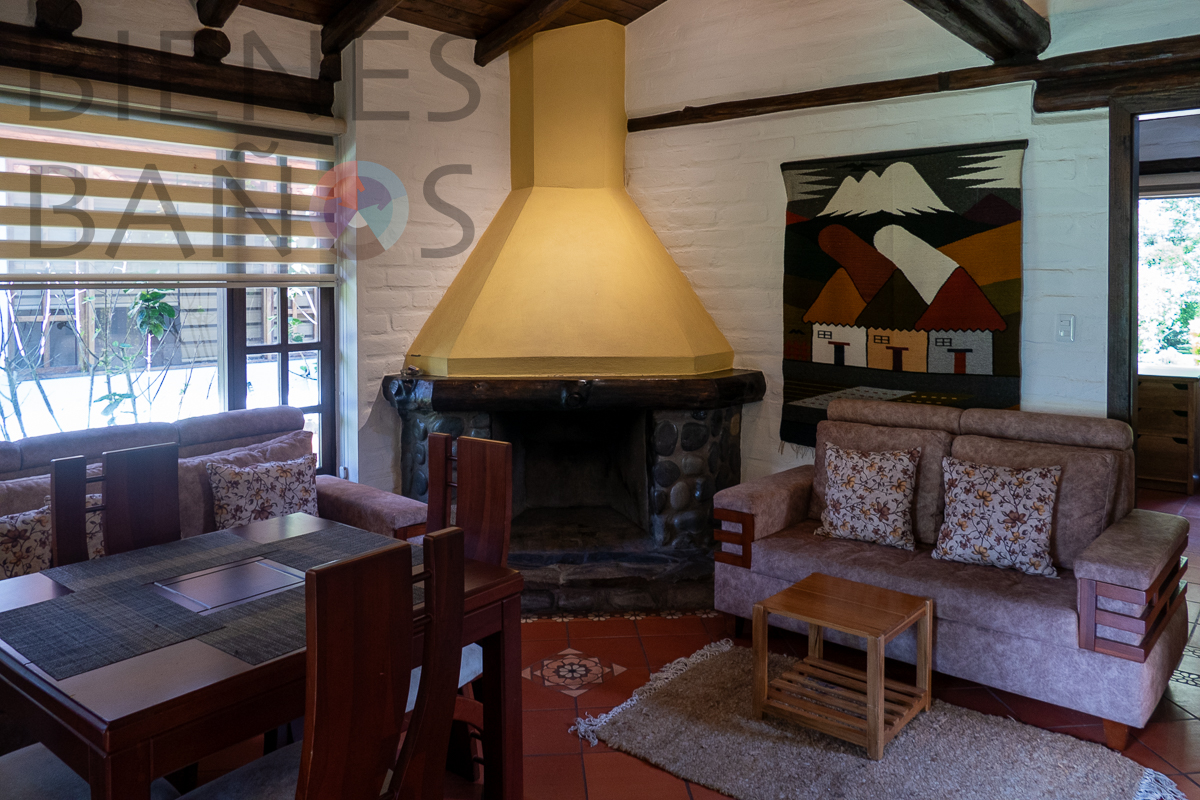 Cabañas en Lligñay con Panorámicas de Baños y el Oriente